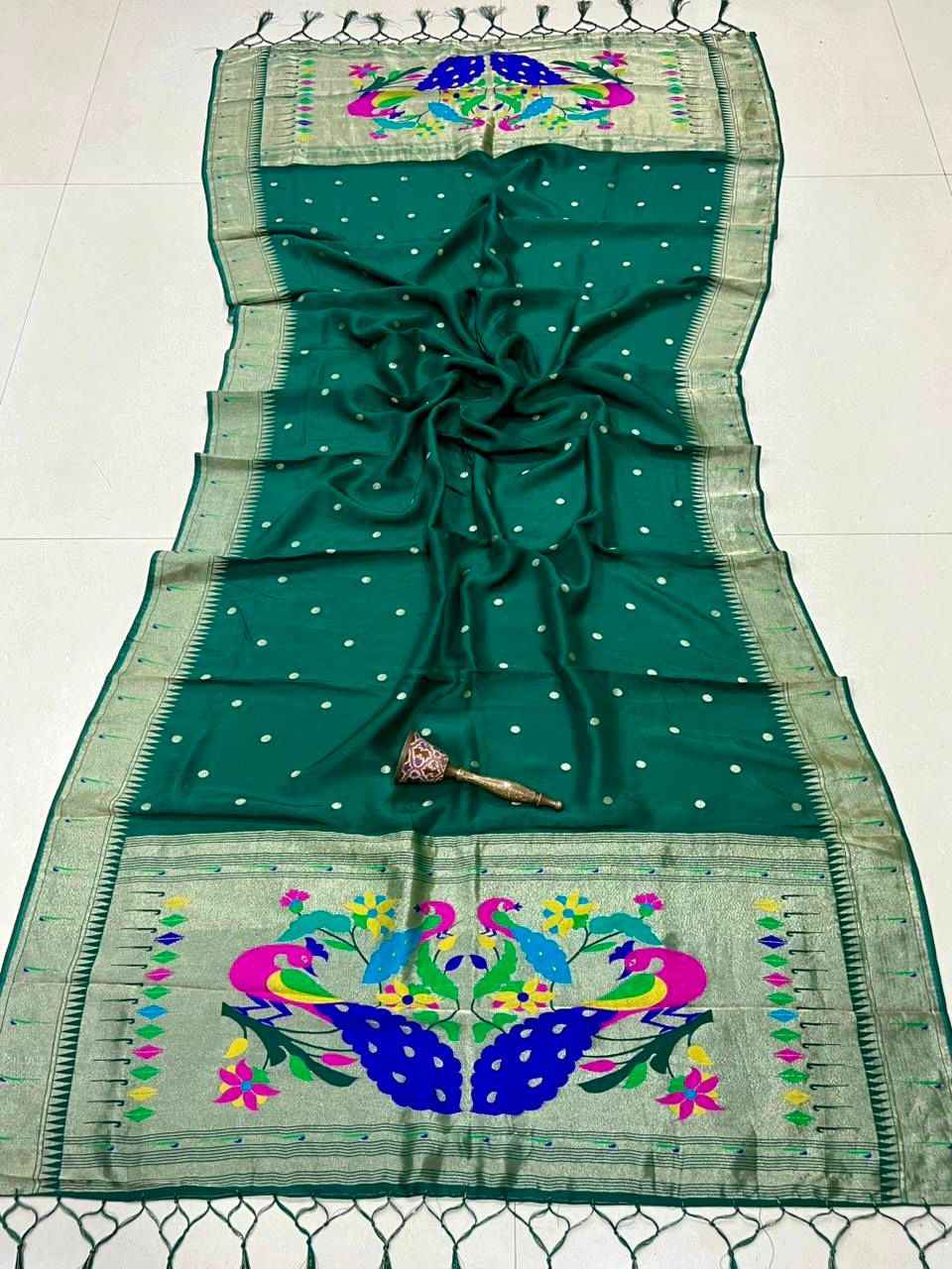 SOFT VISCOSE JARI SILK DUPATTA