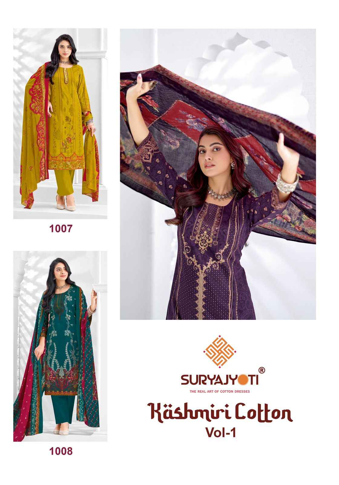 SURYAJYOTI KASHMIRI COTTON VOL-1 COTTON DRESS MATERIAL