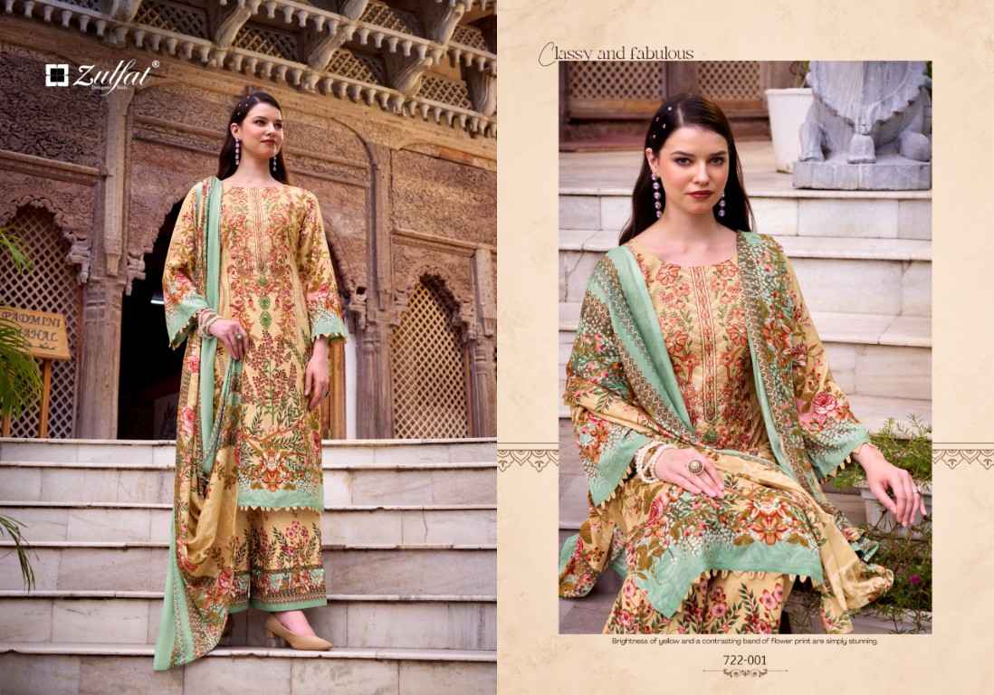 ZULFAT DILRUBA VOL-2 EXCLUSIVE DESIGNER RAYON HAND WORK DRESS MATERIAL AT WHOLESALE PRICE  