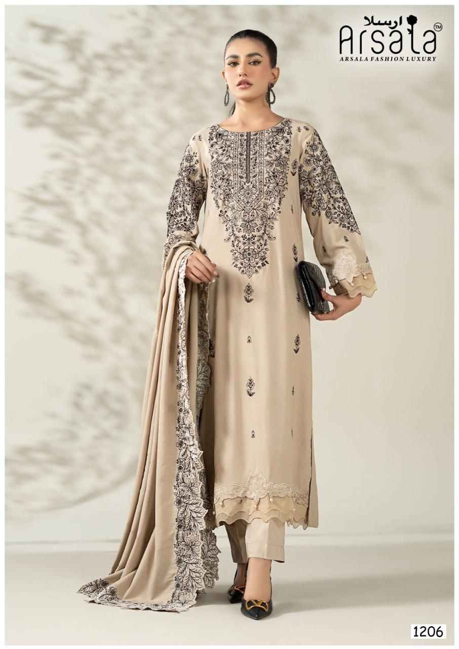 ARSALA AMIRA VOL-12 HEAVY LAWN COTTON DRESS MATERIAL