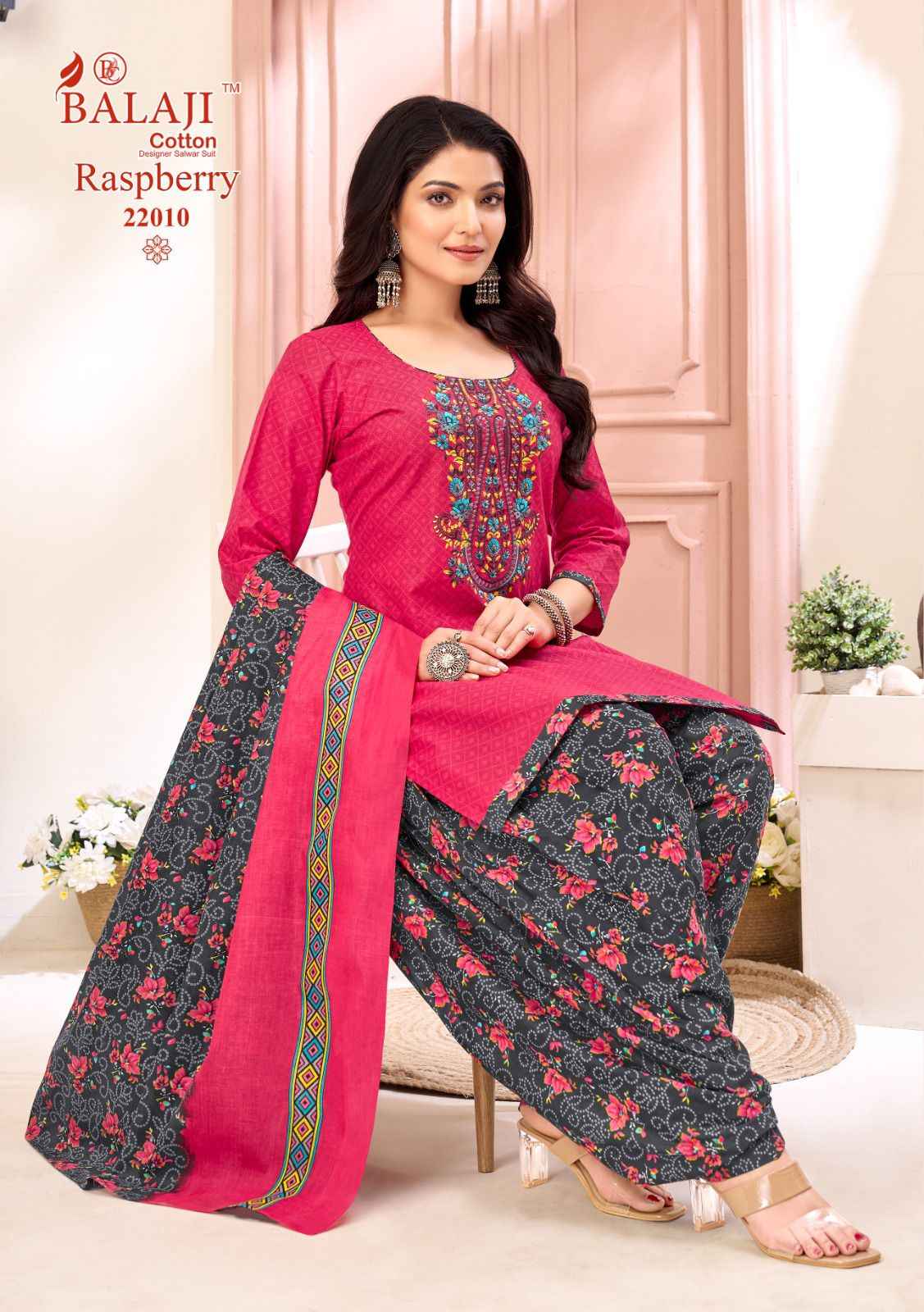 BALAJI COTTON RASPBERRY VOL 22 COTTON DRESS MATERIAL WHOLESALE PRICE AT ...