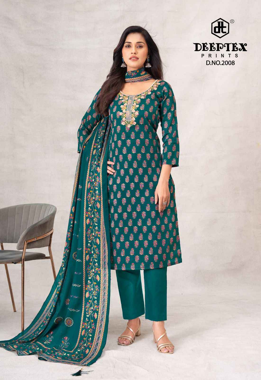 DEEPTEX MAUSAMI VOL- 2 HEAVY JAM SATIN DRESS MATERIAL AT WHOLESALE PRICE  