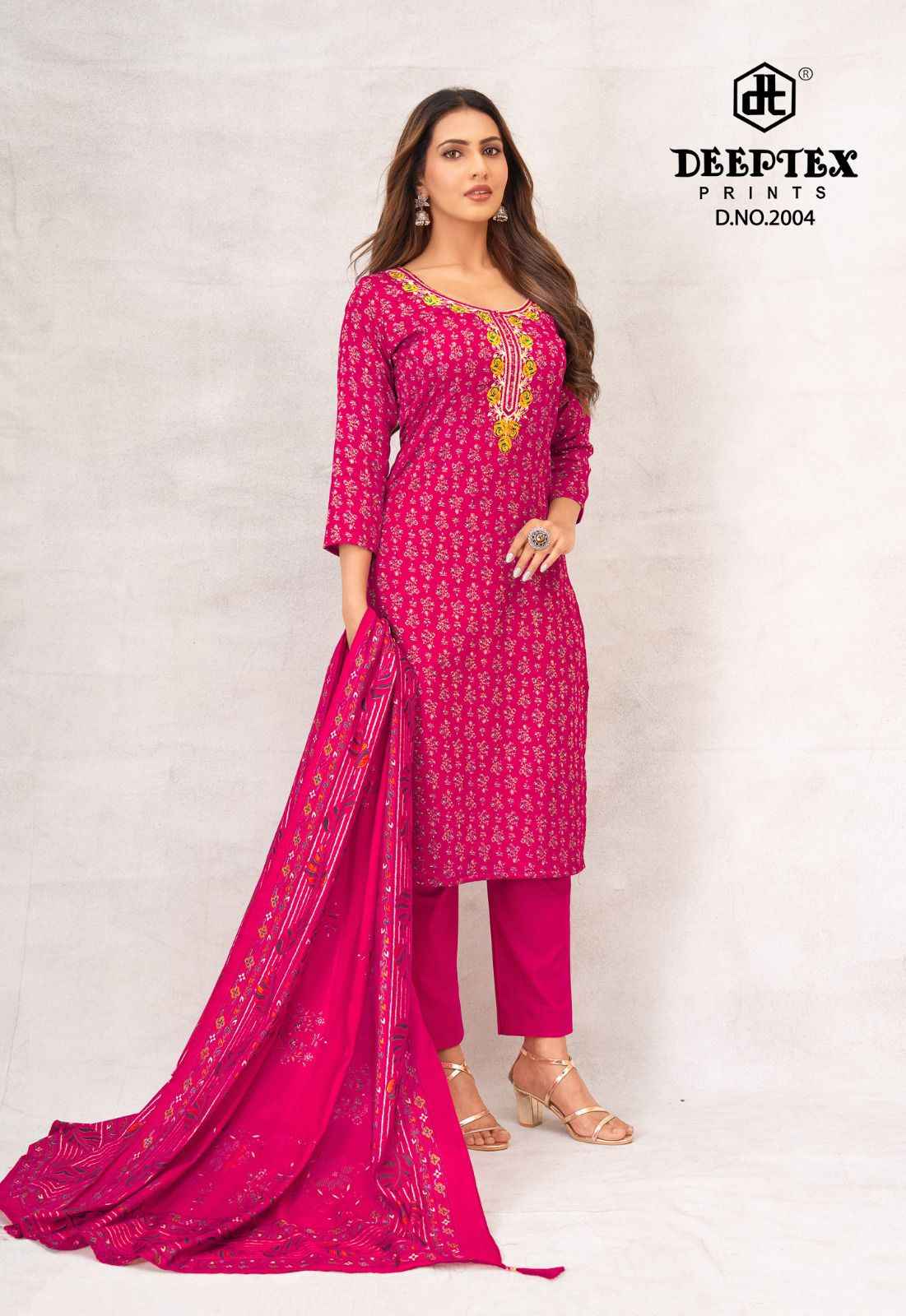 DEEPTEX MAUSAMI VOL- 2 HEAVY JAM SATIN DRESS MATERIAL AT WHOLESALE PRICE  