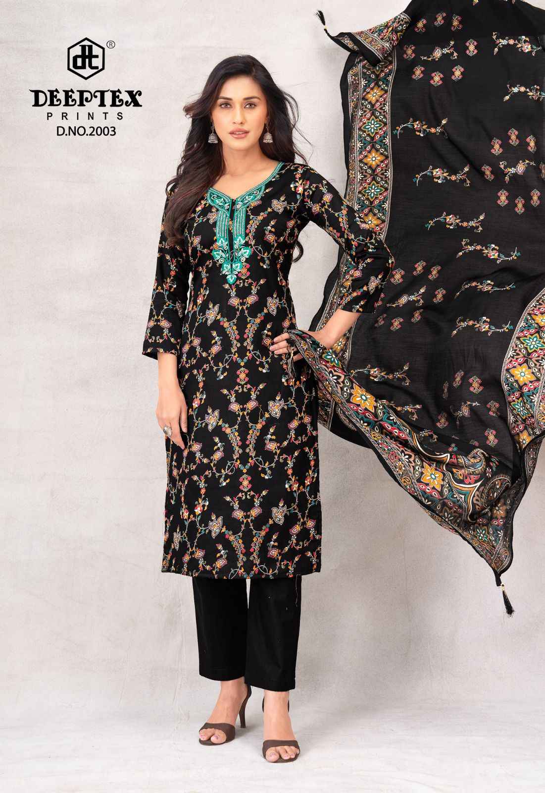 DEEPTEX MAUSAMI VOL- 2 HEAVY JAM SATIN DRESS MATERIAL AT WHOLESALE PRICE  