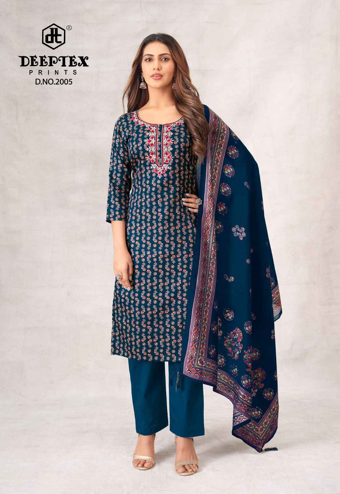 DEEPTEX MAUSAMI VOL- 2 HEAVY JAM SATIN DRESS MATERIAL AT WHOLESALE PRICE  