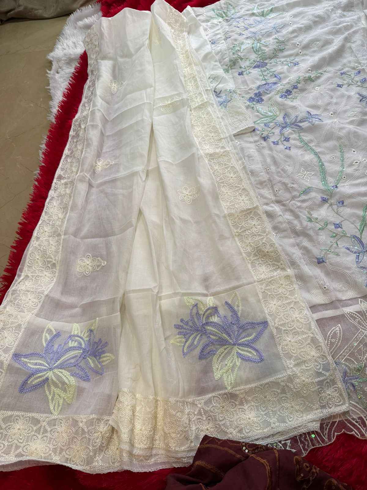 Mahbob Raksha MEHBOOB TEX RANGRASIYA LAWN VOL-1 PURE CAMBRIC COTTON DRESS MATERIAL ...