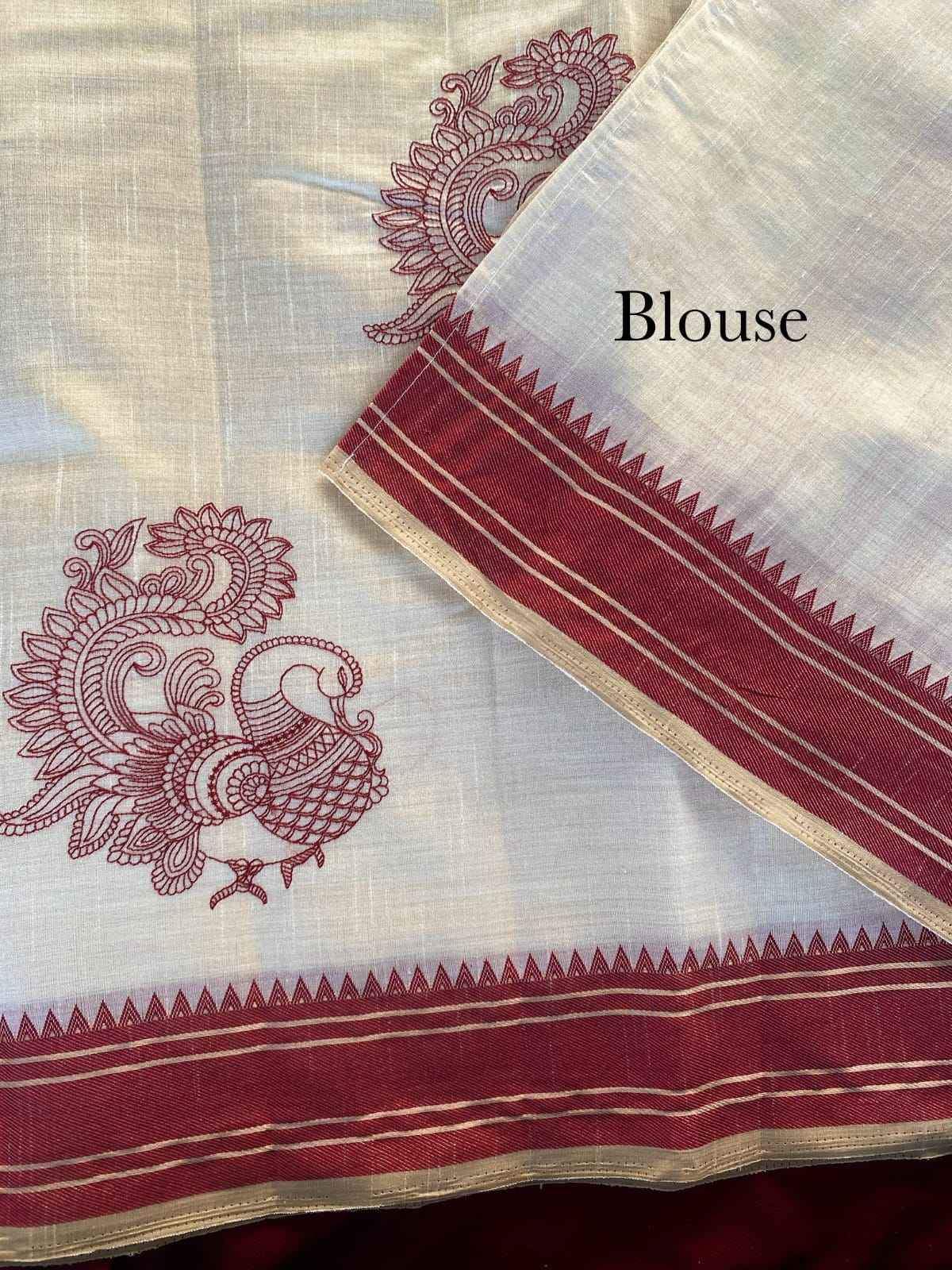 TUSSAR SILK MULTI THREAD PEACOCK MOTIFS SAREE AT WHOLESALE PRICE