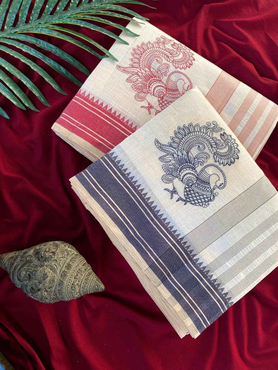 TUSSAR SILK MULTI THREAD PEACOCK MOTIFS SAREE AT WHOLESALE PRICE