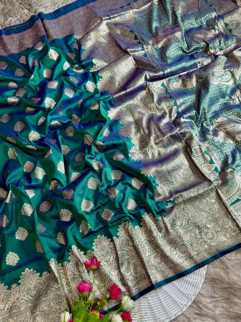 BANARASI SOFT PREMIUM SILK ZARI WEAVING SAREE
