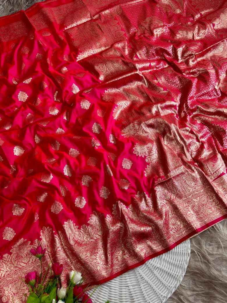 BANARASI SOFT PREMIUM SILK ZARI WEAVING SAREE