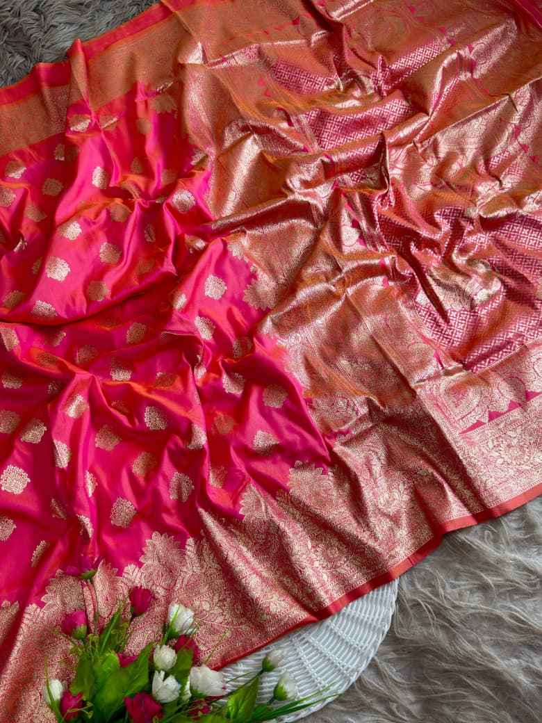 BANARASI SOFT PREMIUM SILK ZARI WEAVING SAREE