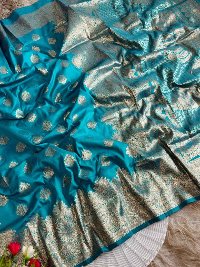BANARASI SOFT PREMIUM SILK ZARI WEAVING SAREE