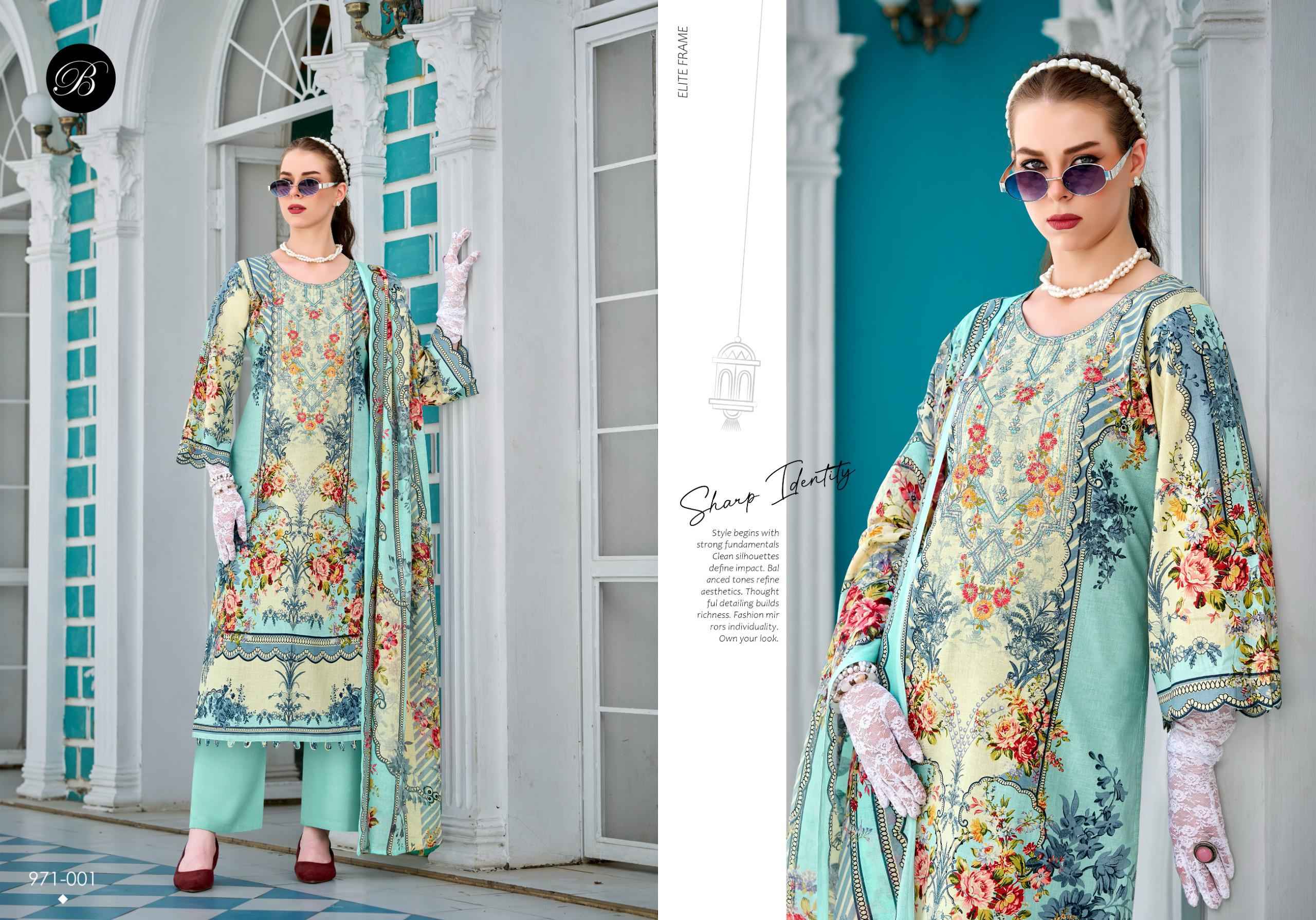 BELLIZA RIWAYAT VOL-17 PURE VISCOSE RAYON DRESS MATERIAL