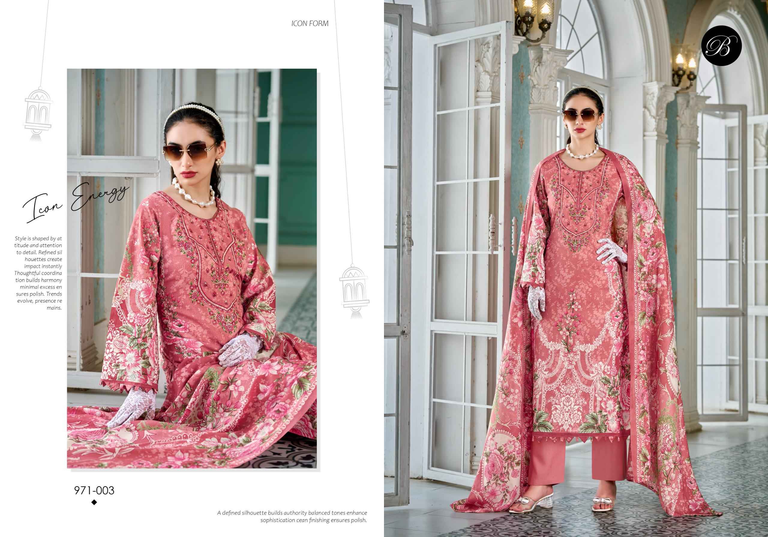 BELLIZA RIWAYAT VOL-17 PURE VISCOSE RAYON DRESS MATERIAL