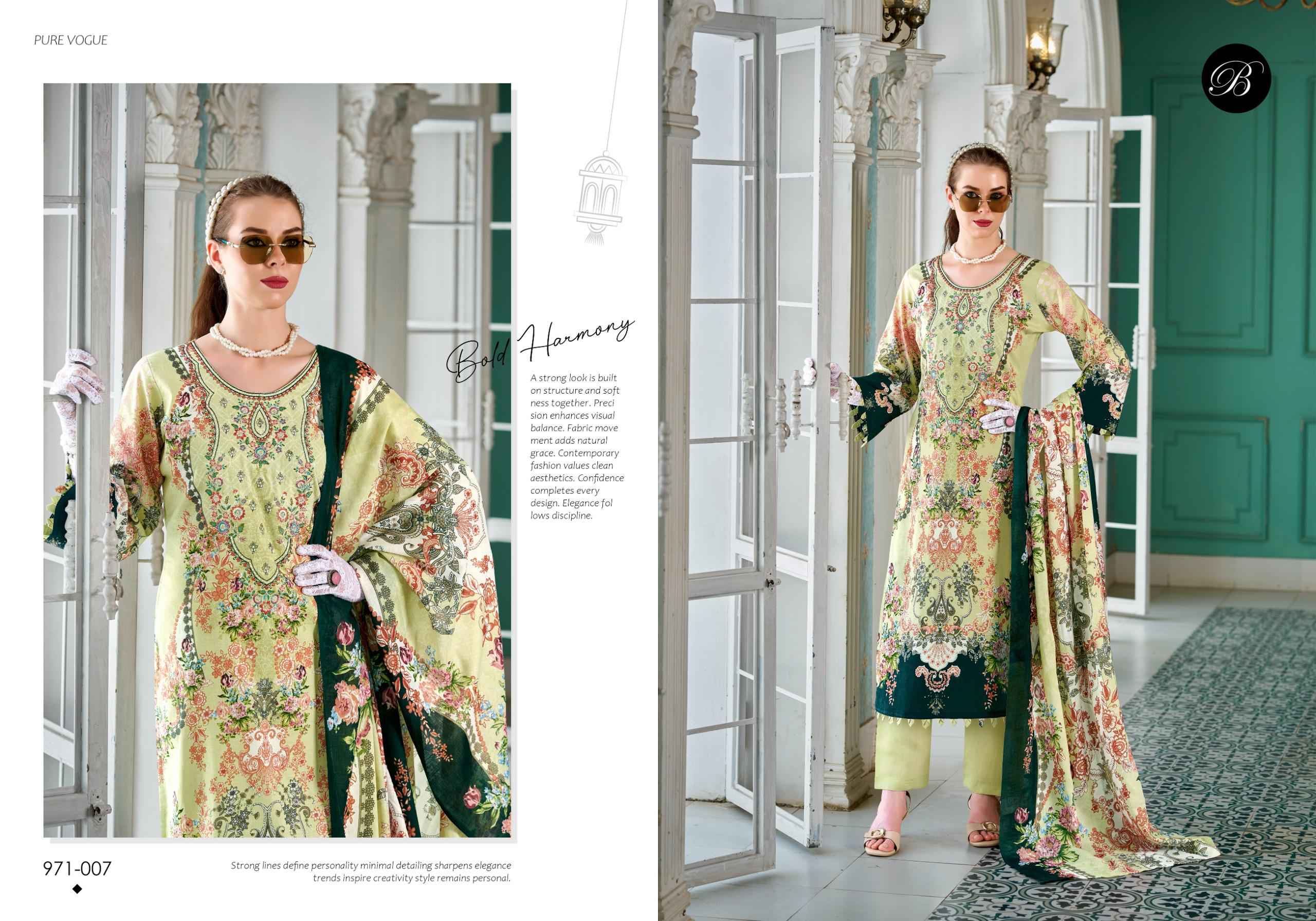 BELLIZA RIWAYAT VOL-17 PURE VISCOSE RAYON DRESS MATERIAL