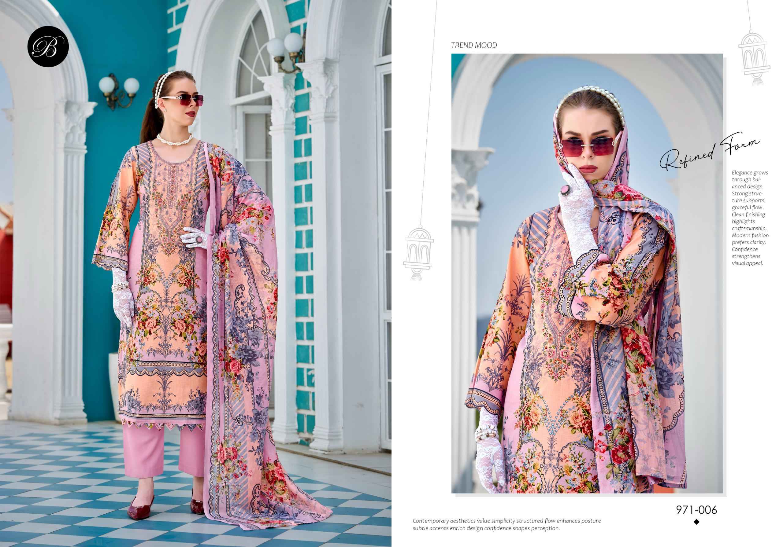 BELLIZA RIWAYAT VOL-17 PURE VISCOSE RAYON DRESS MATERIAL