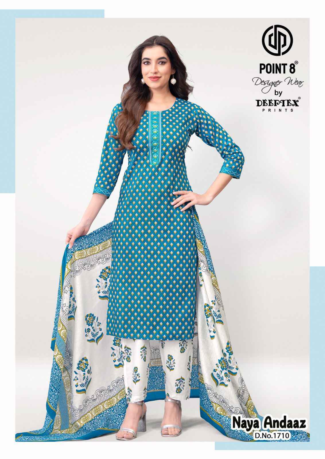 DEEPTEX NAYA ANDAAZ VOL-17 PURE COTTON PRINTED READYMADE SUIT