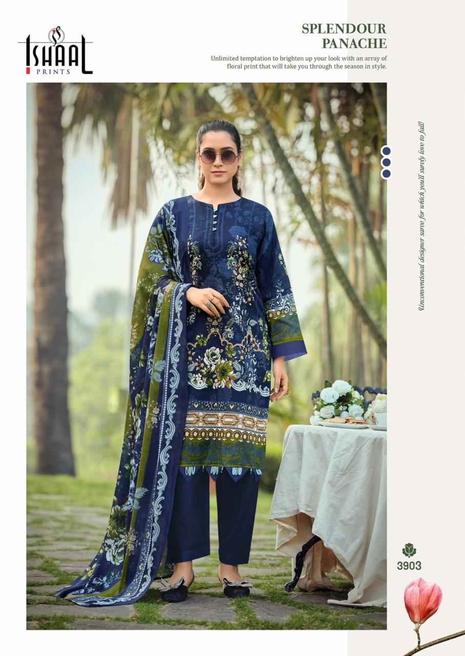 ISHAAL GULMOHAR COMBO PURE LAWN PAKISTANI DRESS MATERIAL