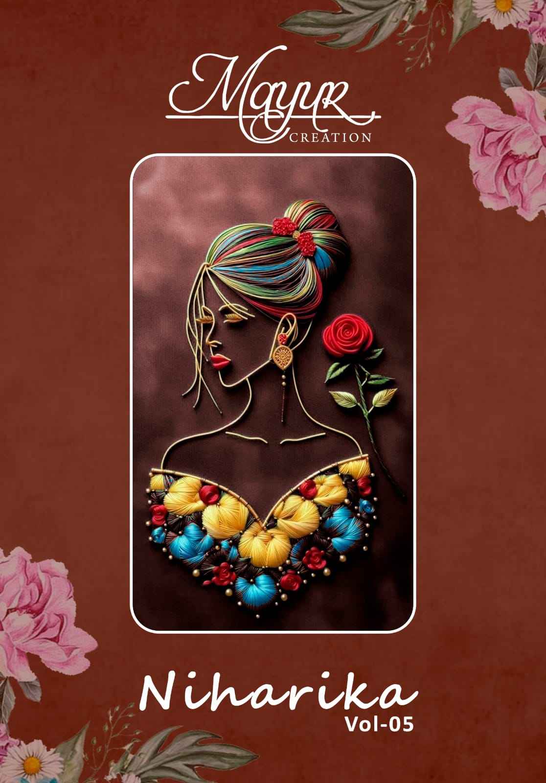 MAYUR NIHARIKA VOL-5 COTTON PRINTED DRESS MATERIAL