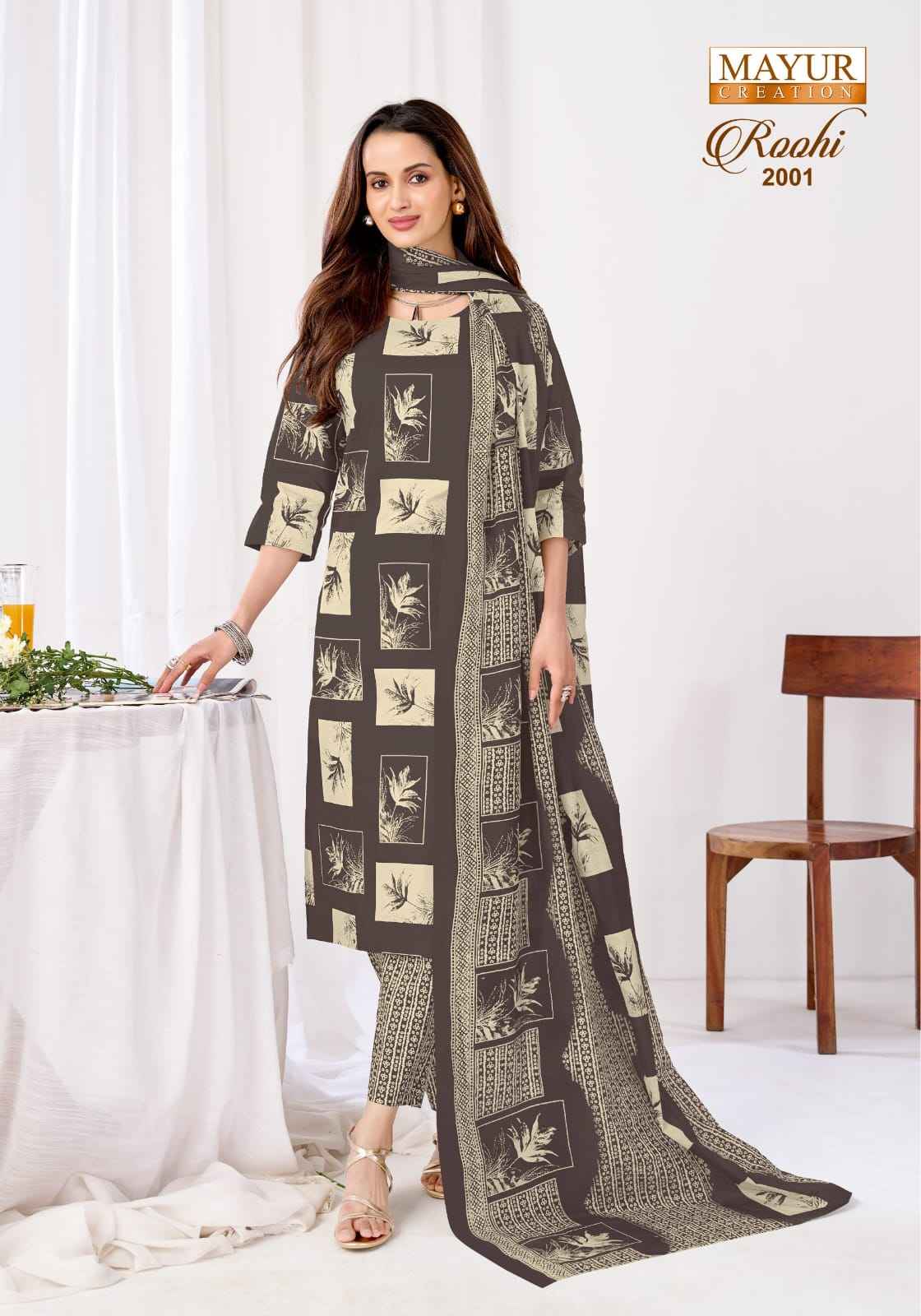MAYUR ROOHI VOL-2 COTTON PRINTED DRESS MATERIAL