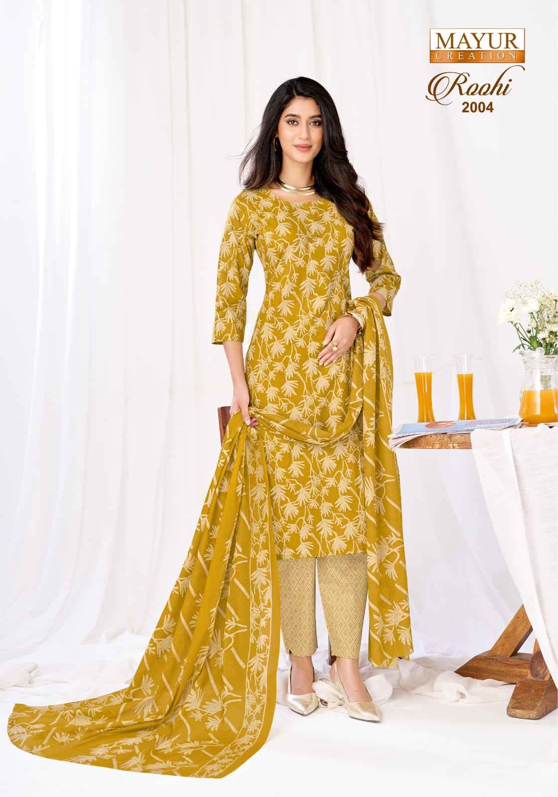 MAYUR ROOHI VOL-2 COTTON PRINTED DRESS MATERIAL