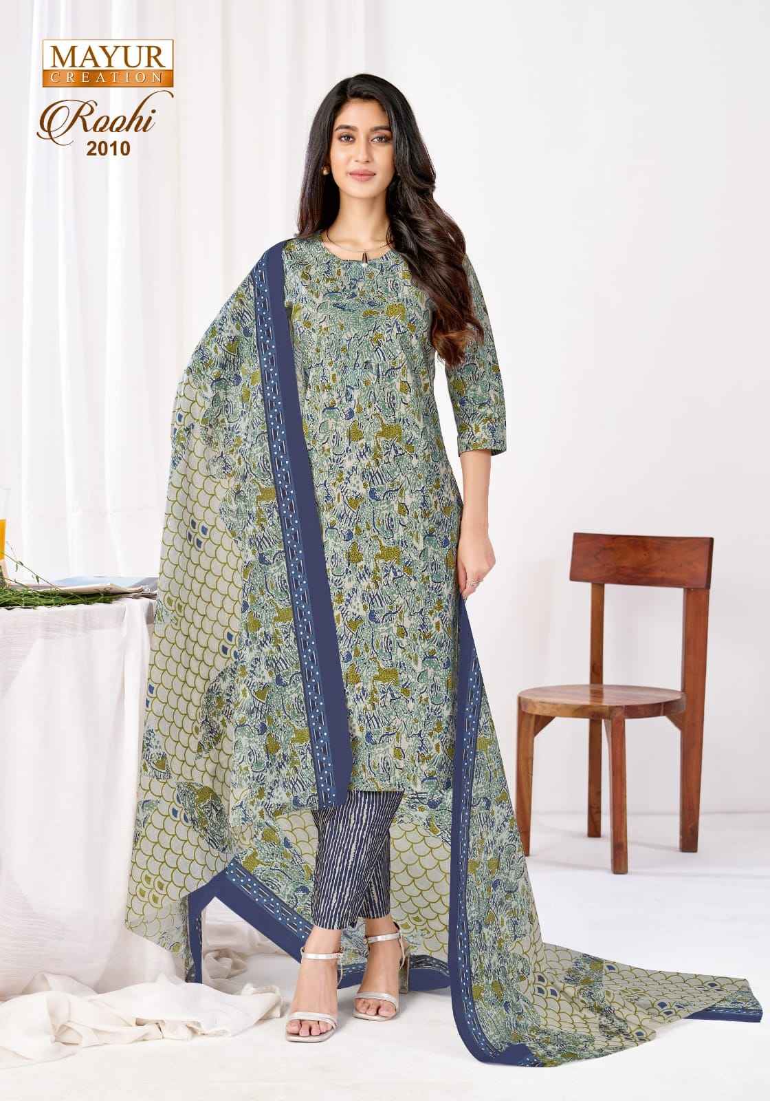MAYUR ROOHI VOL-2 COTTON PRINTED DRESS MATERIAL
