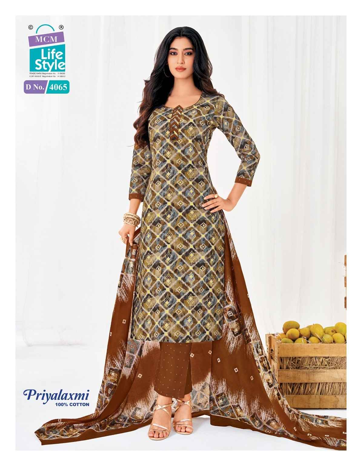 MCM PRIYALAXMI VOL-40 PURE COTTON PRINTED DRESS MATERIAL