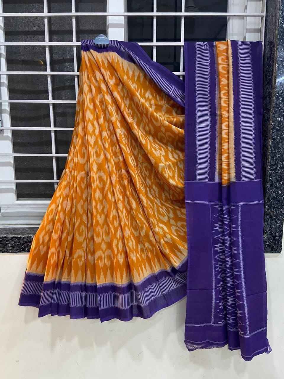 PLAIN LINEN DIGITAL PRINTED SAREE CODE MG457