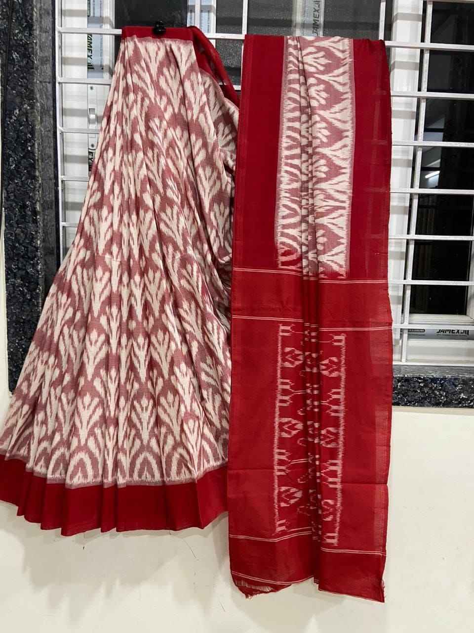PLAIN LINEN DIGITAL PRINTED SAREE CODE MG457