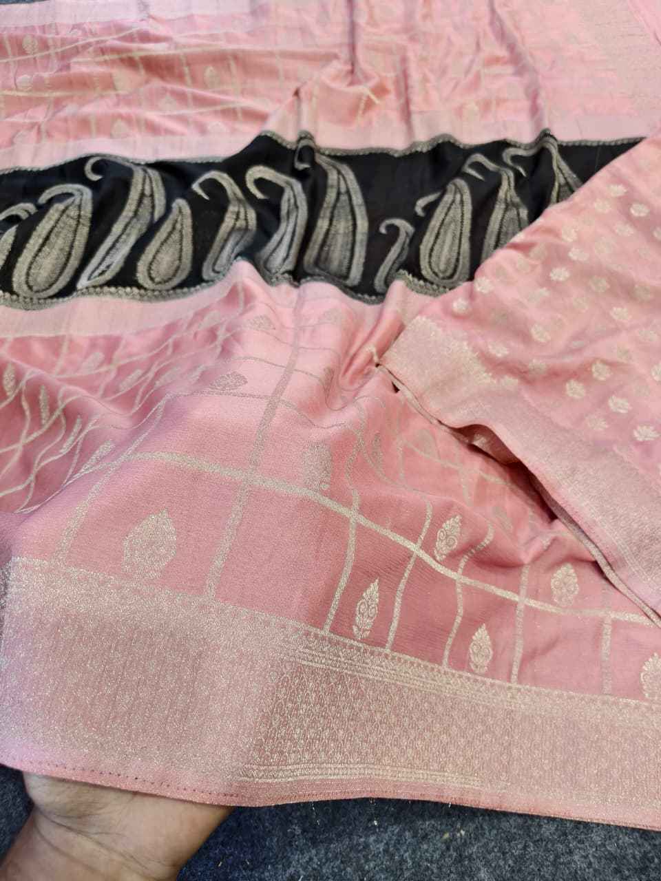PURE KUBERA CONCEPT IN VISCOSE GEORGETTE SAREE 