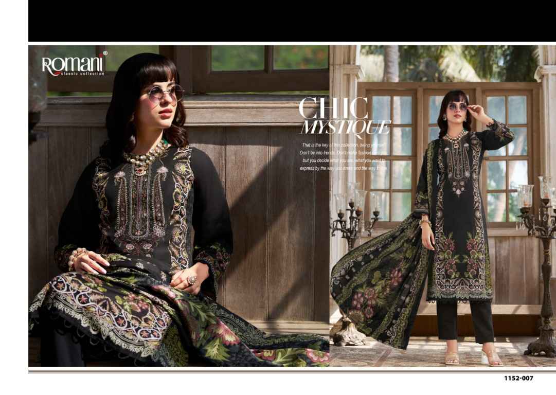 ROMANI AARZU VOL-33 SOFT COTTON DIGITAL PRINTED EMBROIDERY DRESS MATERIAL 