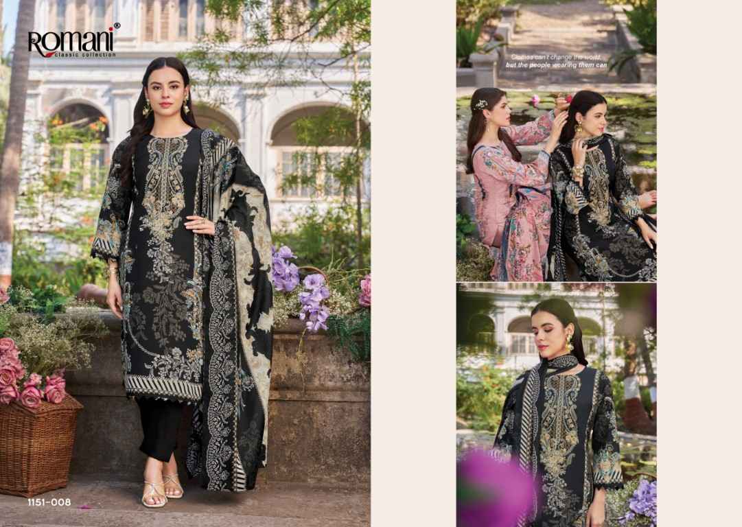 ROMANI NEEDLE WONDER VOL-13 SOFT COTTON DIGITAL PRINTED DRESS MATERIAL 