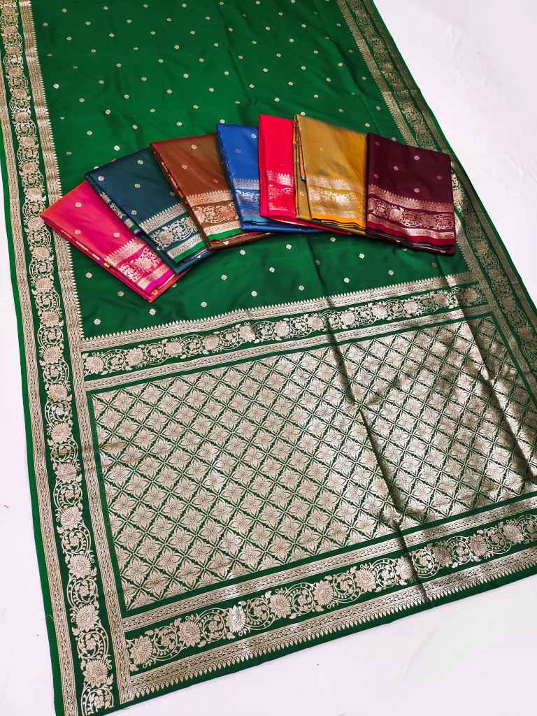 SOFT & PURE BANARASI SILK SELF ZARI WEAVING SAREE