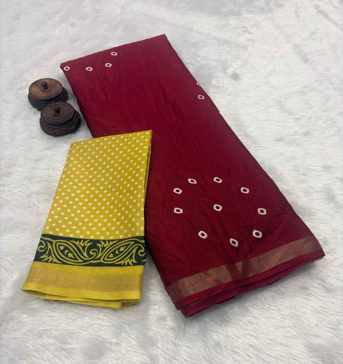 SOFT MUL MUL COTTON WITH ZARI WEAVING BORDER SAREE 2