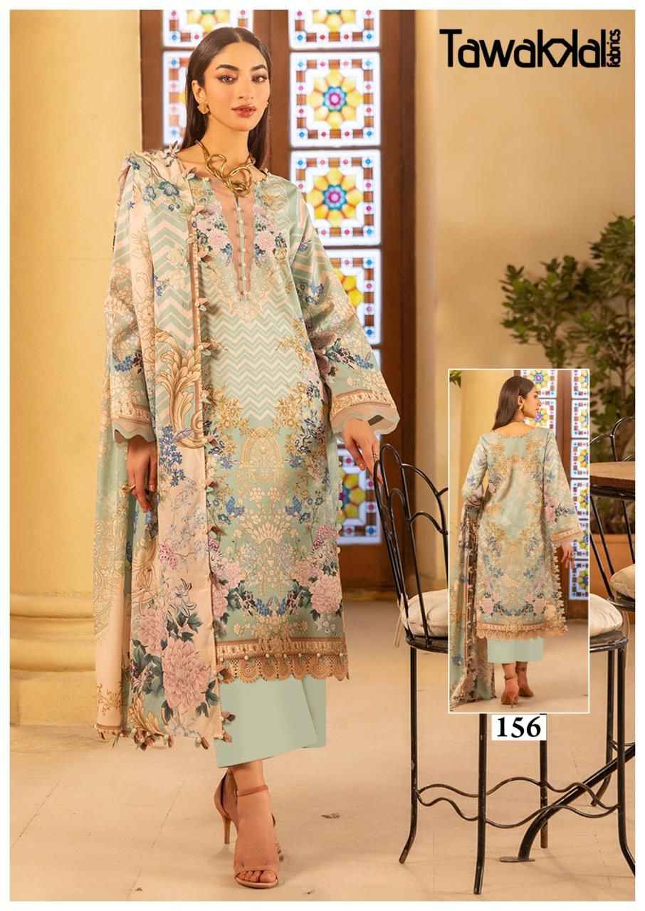 TAWAKKAL GULAAL VOL-16 PURE COTTON DRESS MATERIAL