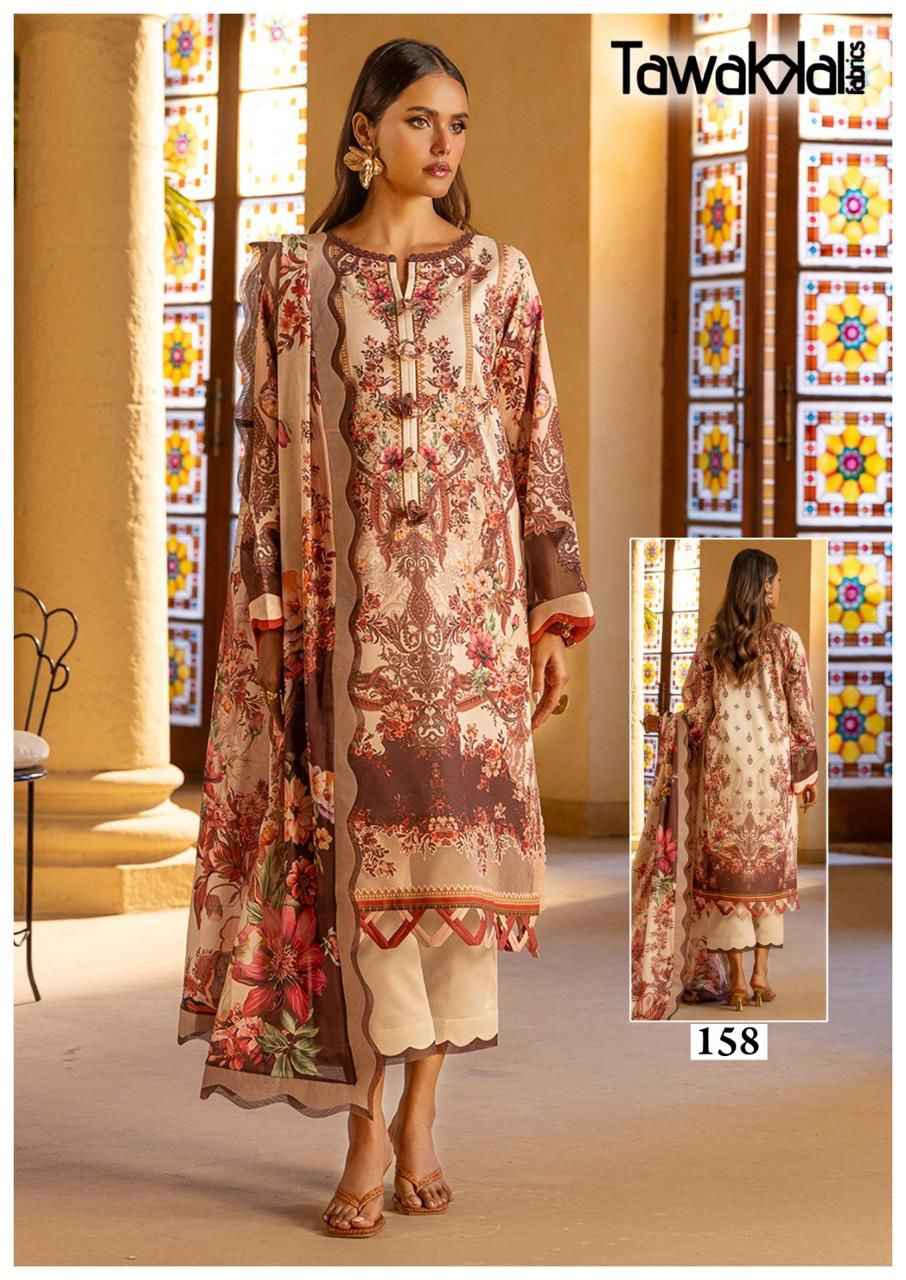 TAWAKKAL GULAAL VOL-16 PURE COTTON DRESS MATERIAL