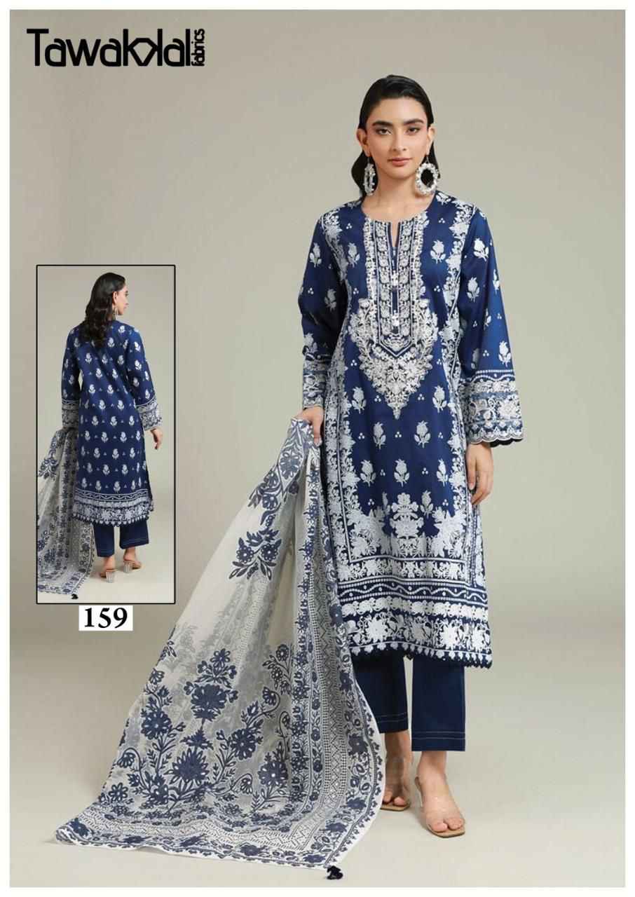 TAWAKKAL GULAAL VOL-16 PURE COTTON DRESS MATERIAL