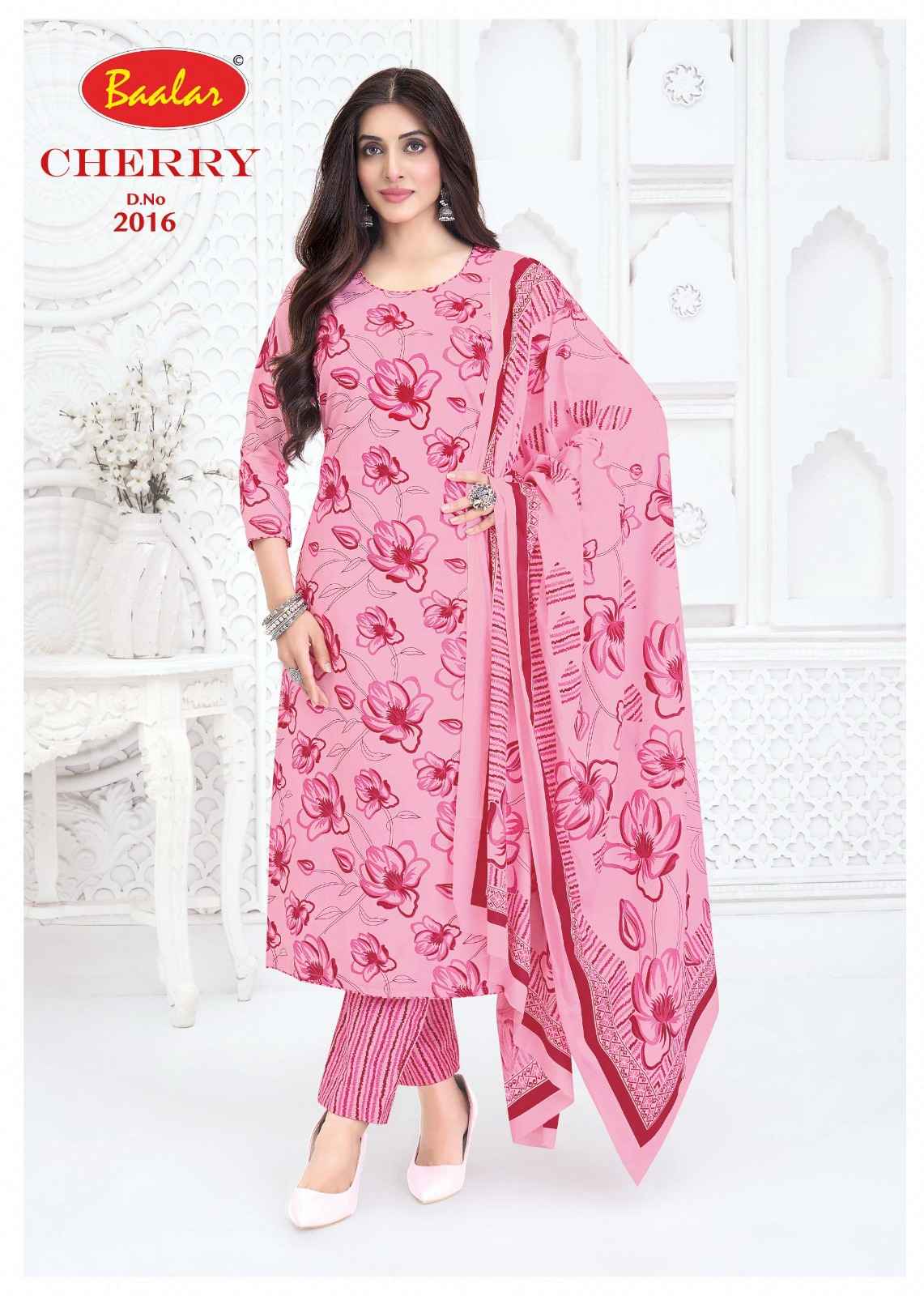 BAALAR CHERRY VOL-2 HEAVY COTTON PRINTED DRESS MATERIAL