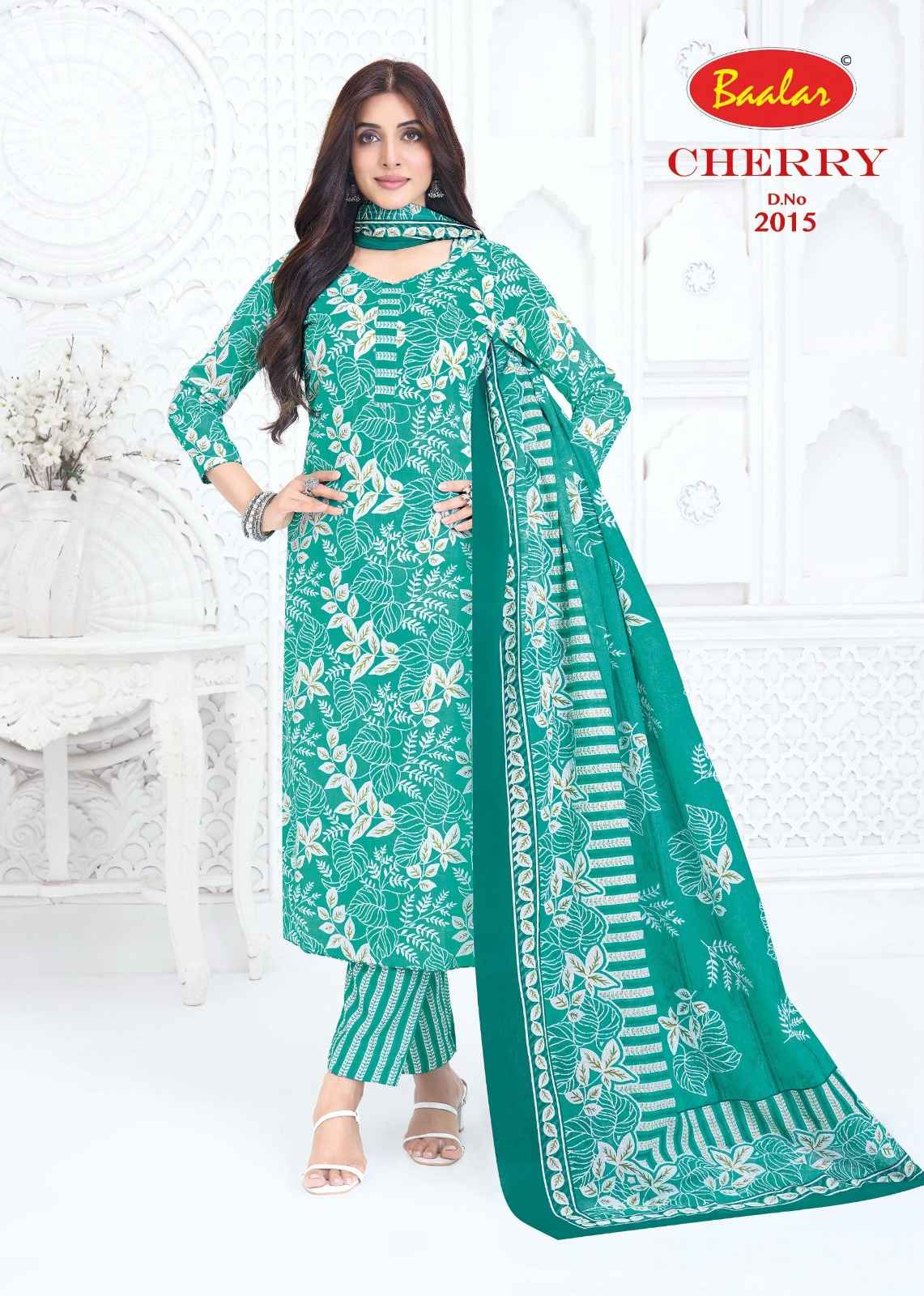 BAALAR CHERRY VOL-2 HEAVY COTTON PRINTED DRESS MATERIAL