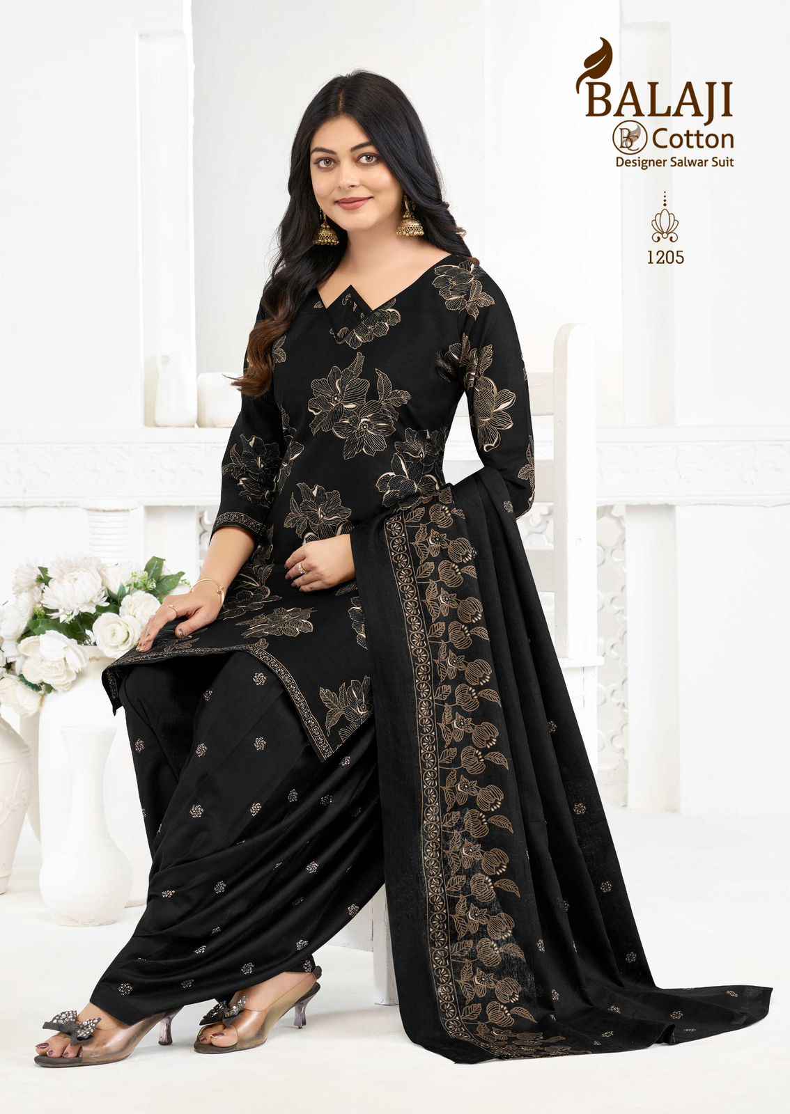 BALAJI SUI DHAGA VOL-12 COTTON PRINTED DRESS MATERIAL