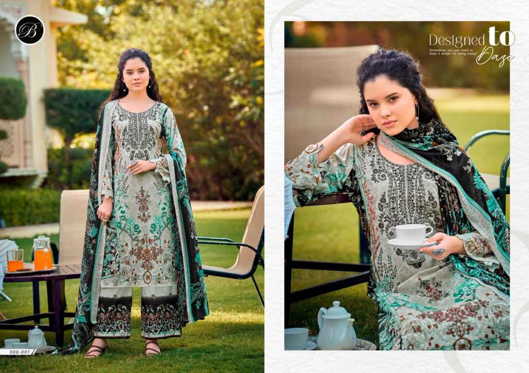 BELLIZA DILSHAD VOL-6 PURE VISCOSE RAYON DRESS MATERIAL