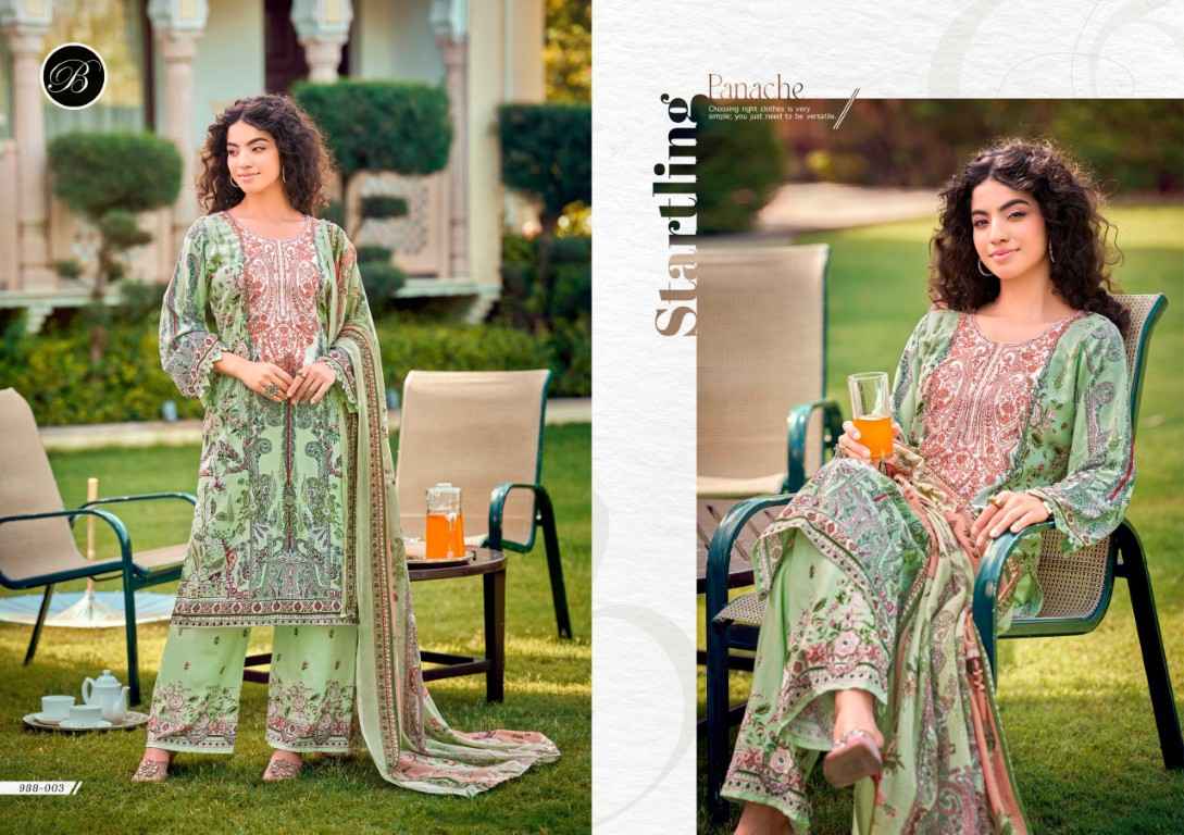 BELLIZA DILSHAD VOL-6 PURE VISCOSE RAYON DRESS MATERIAL