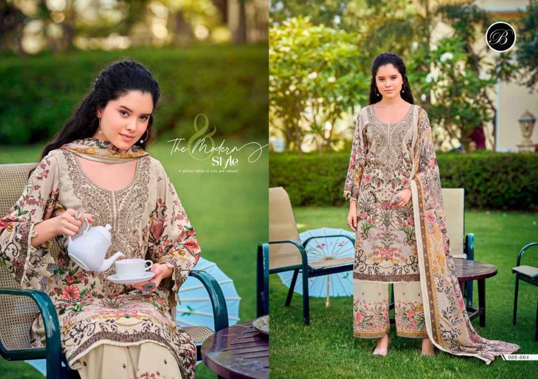 BELLIZA DILSHAD VOL-6 PURE VISCOSE RAYON DRESS MATERIAL