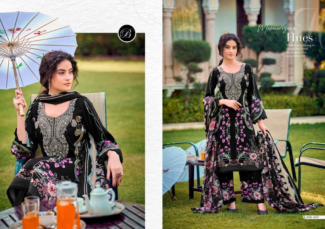 BELLIZA DILSHAD VOL-6 PURE VISCOSE RAYON DRESS MATERIAL