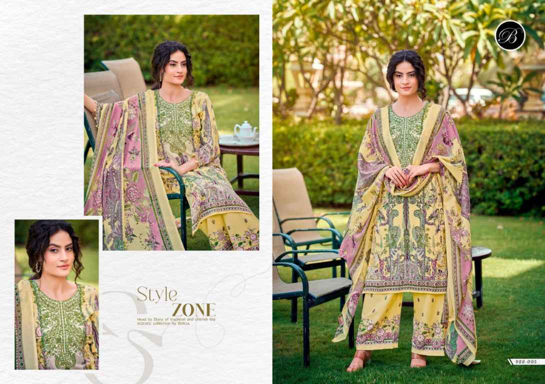 BELLIZA DILSHAD VOL-6 PURE VISCOSE RAYON DRESS MATERIAL