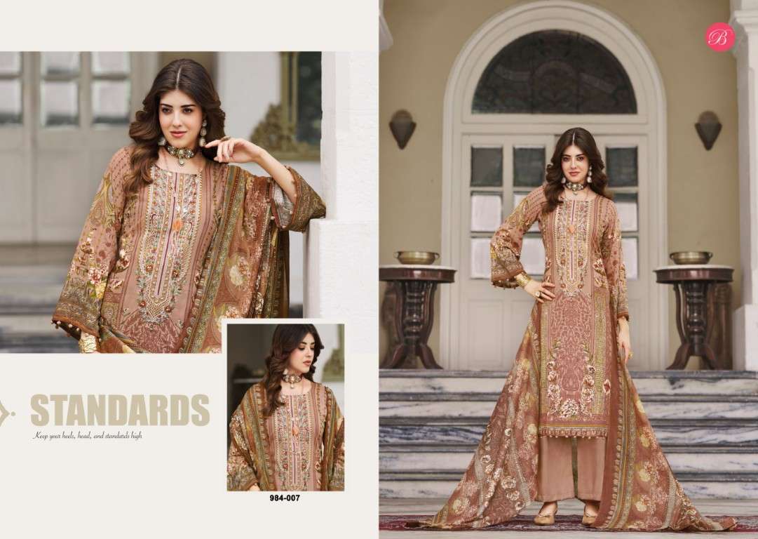 BELLIZA RIWAYAT VOL-18 PURE VISCOSE RAYON DRESS MATERIAL