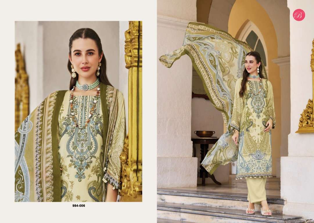 BELLIZA RIWAYAT VOL-18 PURE VISCOSE RAYON DRESS MATERIAL