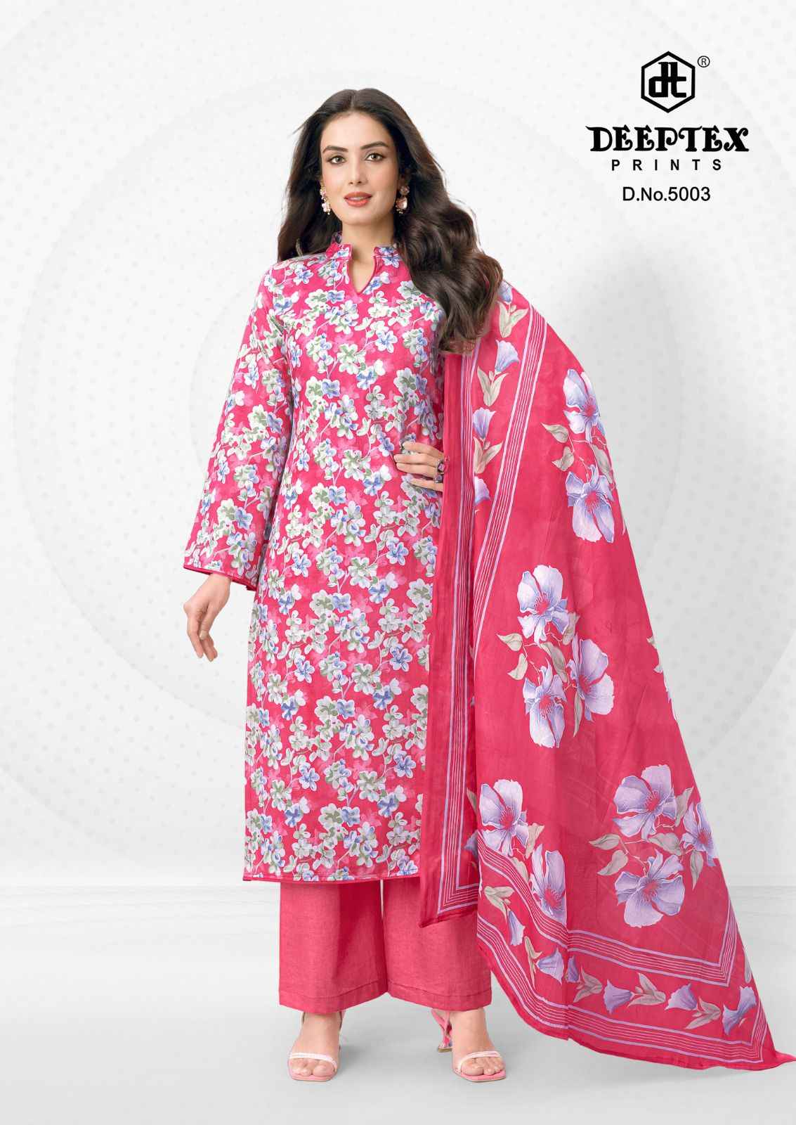 DEEPTEX AALIA AFREEN VOL-5 HEAVY COTTON PRINTED DRESS MATERIAL