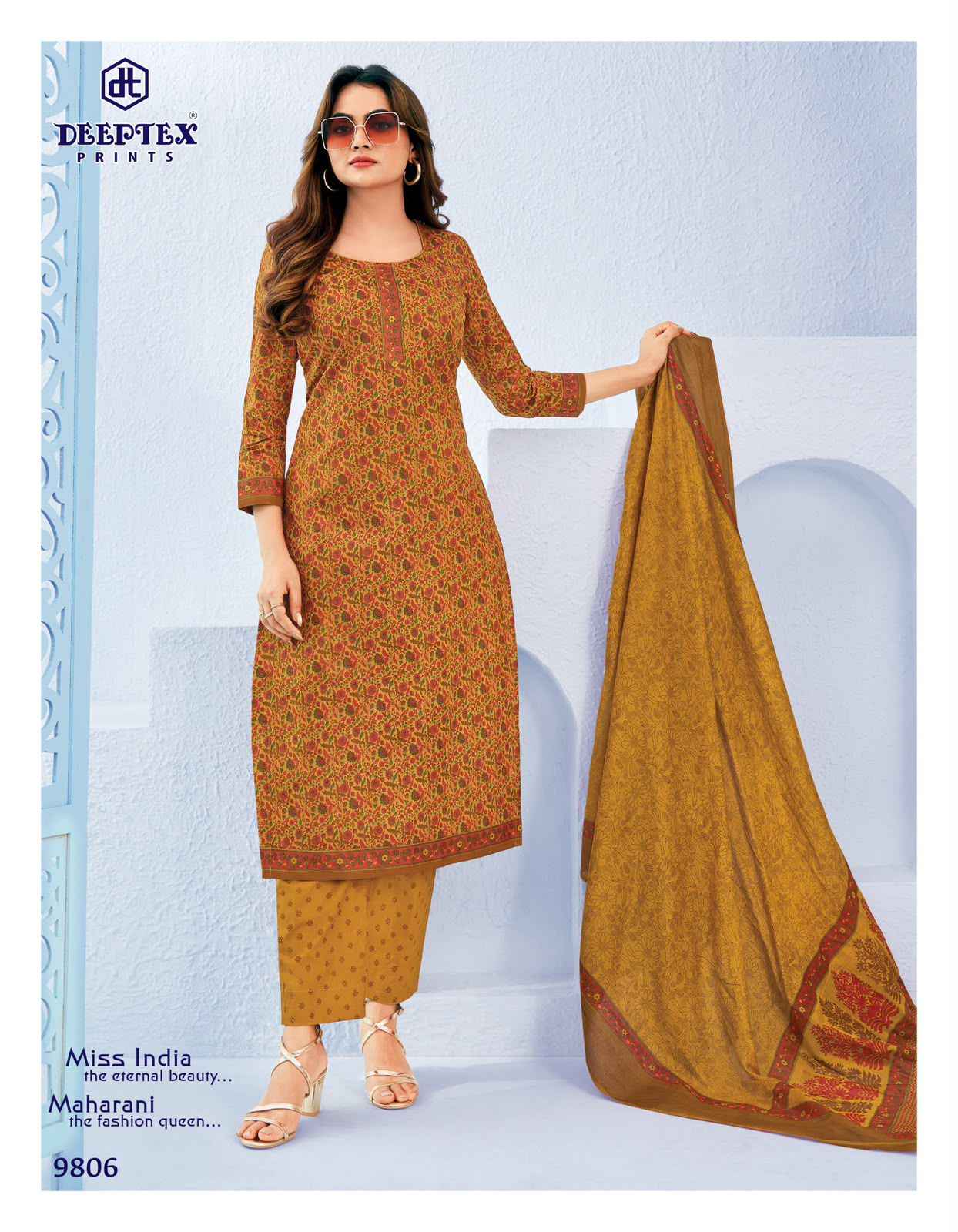 DEEPTEX MISS INDIA VOL-98 PURE COTTON DRESS MATERIAL