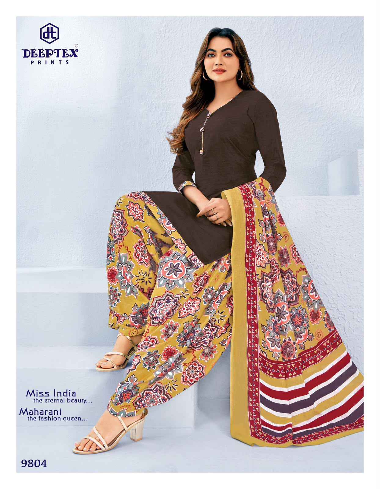 DEEPTEX MISS INDIA VOL-98 PURE COTTON DRESS MATERIAL